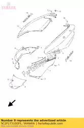 Qui puoi ordinare coperchio, lato 3 da Yamaha , con numero parte 5C2F173100P1: