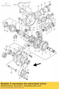 Suzuki 0926525024 cuscinetto assy - Il fondo