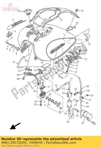 yamaha 4NK139070000 bomba de combustível comp. - Lado inferior