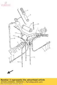 yamaha 2E9261290000 washer - Bottom side