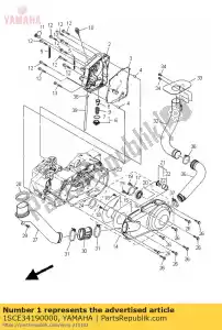 yamaha 1SCE34190000 plug - Onderkant