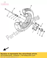 901050842600, Yamaha, perno, a base de arandela (2al) yamaha ysr 50 80, Nuevo