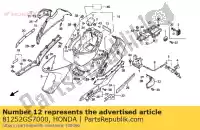 81252GS7000, Honda, sigillo, vano bagagli honda sa 50 1993, Nuovo