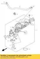 1511010F00, Suzuki, placa de montagem suzuki vl intruder c1500 vl1500 lc 1500 , Novo