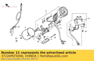 Honda 37226MZ5008 band, zelfvergrendeling - Onderkant