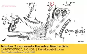 honda 14405MCW000 wirnik, impuls krzywki - Dół