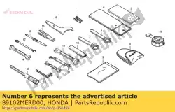 Here you can order the driver, screw(no. 2 +/) from Honda, with part number 89102MERD00: