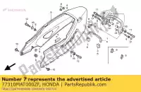 77310MAT000ZF, Honda, nessuna descrizione disponibile al momento honda cbr 1100 1998 1999 2000 2001, Nuovo