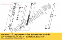 51440MY5861, Honda, tubo, sedia honda cb  twin t r cb500 500 , Nuovo