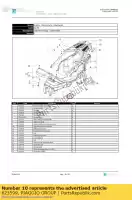 623599, Piaggio Group, tampa de acesso da unidade de injeção gilera piaggio beverly bv fuoco mp mp3 x x evo x8 400 500 2005 2006 2007 2008 2009 2010 2011 2013, Novo