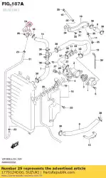 Qui puoi ordinare tappo del radiatore da Suzuki , con numero parte 1779124D00: