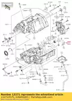 132710575, Kawasaki, plaque, protection d'huile er650a6s kawasaki  er-6f er-6n kle klz vulcan 650 1000 2006 2007 2008 2009 2010 2011 2012 2013 2014 2015 2016 2017 2018 2019 2020 2021, Nouveau