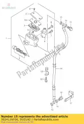 Tutaj możesz zamówić zacisk, hamulec fr od Suzuki , z numerem części 5924126F00: