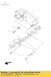 yamaha 2D183500B000 zestaw mierników - Dół