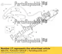 886339, Piaggio Group, 2-way union moto-guzzi stelvio zgulze00, zgulzg00, zgulzu01 1200 2011 2016 2017, New