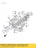 1114144110H17, Suzuki, joint, cylindre suzuki gs gsx 400 450 1985 1986 1987 1988, Nouveau