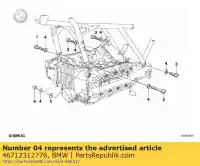 46712312776, BMW, shim bmw  1000 1100 1990 1991 1992 1993 1994 1995 1996 1997, Nieuw