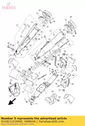 Here you can order the box, battery 2 from Yamaha, with part number 5YU8212C0000: