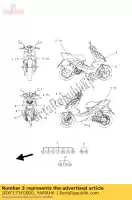 1BXF173F0000, Yamaha, grafisch 2 yamaha yq 50 2010, Nieuw