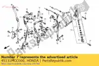 45131MCC000, Honda, sub pipe, fr. brake joint honda cb 1100 2000 2001, New