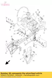 Ici, vous pouvez commander le marque de diapason auprès de Yamaha , avec le numéro de pièce 5HN2175C0000: