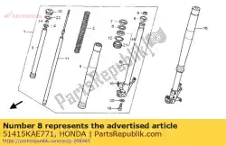 Qui puoi ordinare cespuglio, cursore da Honda , con numero parte 51415KAE771: