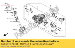 Ici, vous pouvez commander le aucune description disponible pour le moment auprès de Honda , avec le numéro de pièce 16169GFM901: