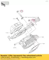 130CA1065, Kawasaki, 01 ko?nierz ?rubowy bolt kawasaki kaf400 mule sx 4x4 xc 400 , Nowy