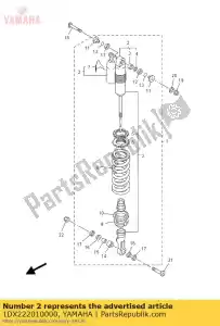 yamaha 1DX222010000 zespó? amortyzatora - Dół