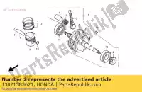 13021383621, Honda, jeu de segments, piston (0,25) honda cg 125 1998, Nouveau