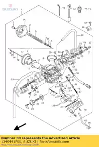 suzuki 1349441F00 primavera - Lado inferior