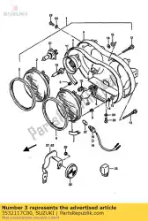 Qui puoi ordinare lampada, unità da Suzuki , con numero parte 3532117C00: