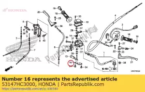 honda 53147HC3000 geen beschrijving beschikbaar op dit moment - Onderkant