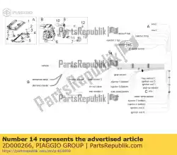 Here you can order the engine wiring from Piaggio Group, with part number 2D000266: