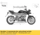 Decalcomania parafango anteriore aprilia Aprilia 856097