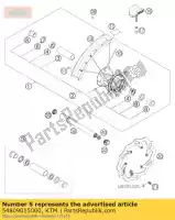 54809015000, KTM, rappresentante ruota anteriore kit husqvarna ktm  enduro exc smr sx sxs xc xcf xcr 125 144 150 200 250 300 350 400 450 500 505 525 530 560 690 701 2007 2008 2009 2010 2011 2012 2013 2014 2015 2016 2017 2018 2019 2020 2021, Nuovo