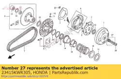 Aqui você pode pedir o colarinho, conjunto, em Honda , com o número da peça 23415KWR305: