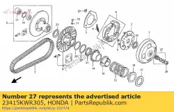 Here you can order the collar, set, from Honda, with part number 23415KWR305: