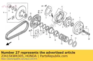 Honda 23415KWR305 colarinho, conjunto, - Lado inferior