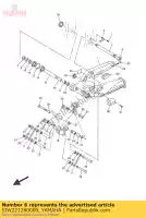 5JW221280000, Yamaha, deksel, stuwkracht 1 yamaha  fjr 1300 2001 2002 2003 2004 2005 2006 2007 2008 2009 2010 2011 2014 2015 2016 2017 2018 2019 2020 2021, Nieuw