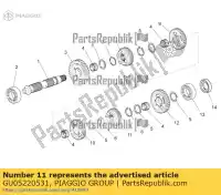 GU05220531, Piaggio Group, engranaje 6a z = 25 moto-guzzi bellagio breva v ie griso griso s e griso v ie norge norge polizia berlino sport stelvio zgulsg01 zgulsu02 zgulze00, zgulzg00, zgulzu01 850 940 1100 1200 2005 2006 2007 2008 2009 2011 2015 2016 2017, Nuevo