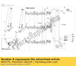 Qui puoi ordinare lo stantuffo.completare da Piaggio Group , con numero parte 896579: