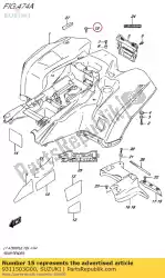 Here you can order the plug,rear box from Suzuki, with part number 9311503G00: