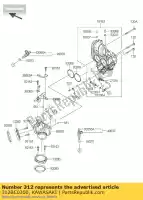 312BC0300, Kawasaki, nut-hex vn1700b9f kawasaki vn vulcan 1700 2009 2010 2011 2012 2013 2014 2015 2016, Novo