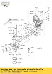 Ici, vous pouvez commander le écrou-hex vn1700b9f auprès de Kawasaki , avec le numéro de pièce 312BC0300: