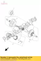 5YPE16500600, Yamaha, connecting rod ass yamaha t 135 2009 2011 2014, New