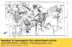 Here you can order the chamber set,float from Honda, with part number 16023MK2004: