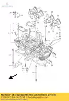 1310242F00, Suzuki, pipe assy, ??aspirazione suzuki gsx 1400 2002 2003 2004 2005 2006 2007, Nuovo