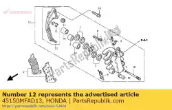 Aqui você pode pedir o compasso de calibre, l. Fr. (nissin) em Honda , com o número da peça 45150MFAD13: