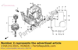 Tutaj możesz zamówić zestaw elementów, olej od Honda , z numerem części 154A1413505: